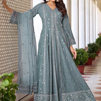 Zariveda Heavy Embroidery Work Salwar Kameez