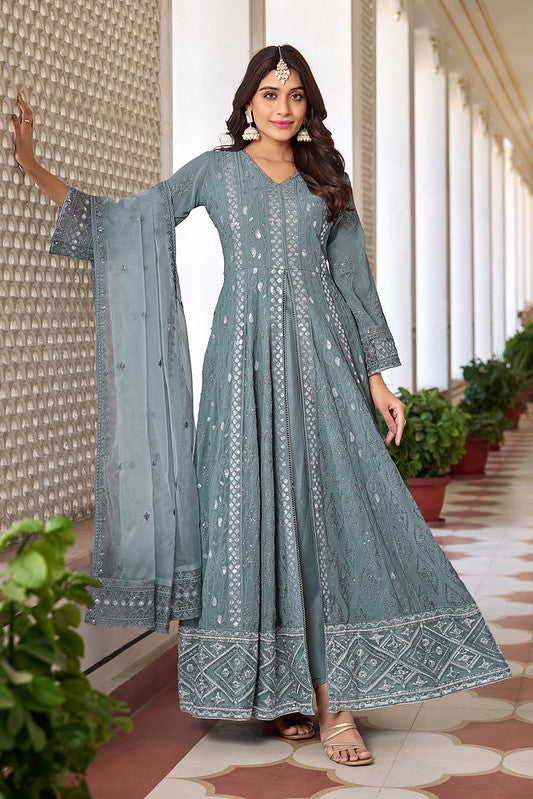 Zariveda Heavy Embroidery Work Salwar Kameez