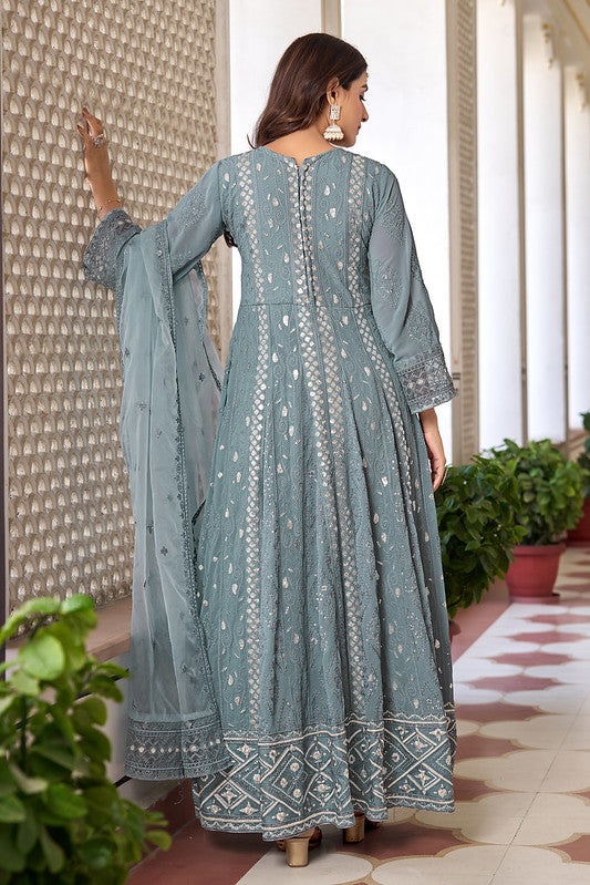 Zariveda Heavy Embroidery Work Salwar Kameez