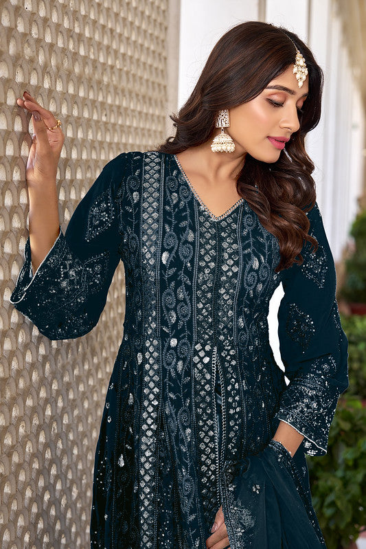 Zariveda Heavy Embroidery Work Salwar Kameez